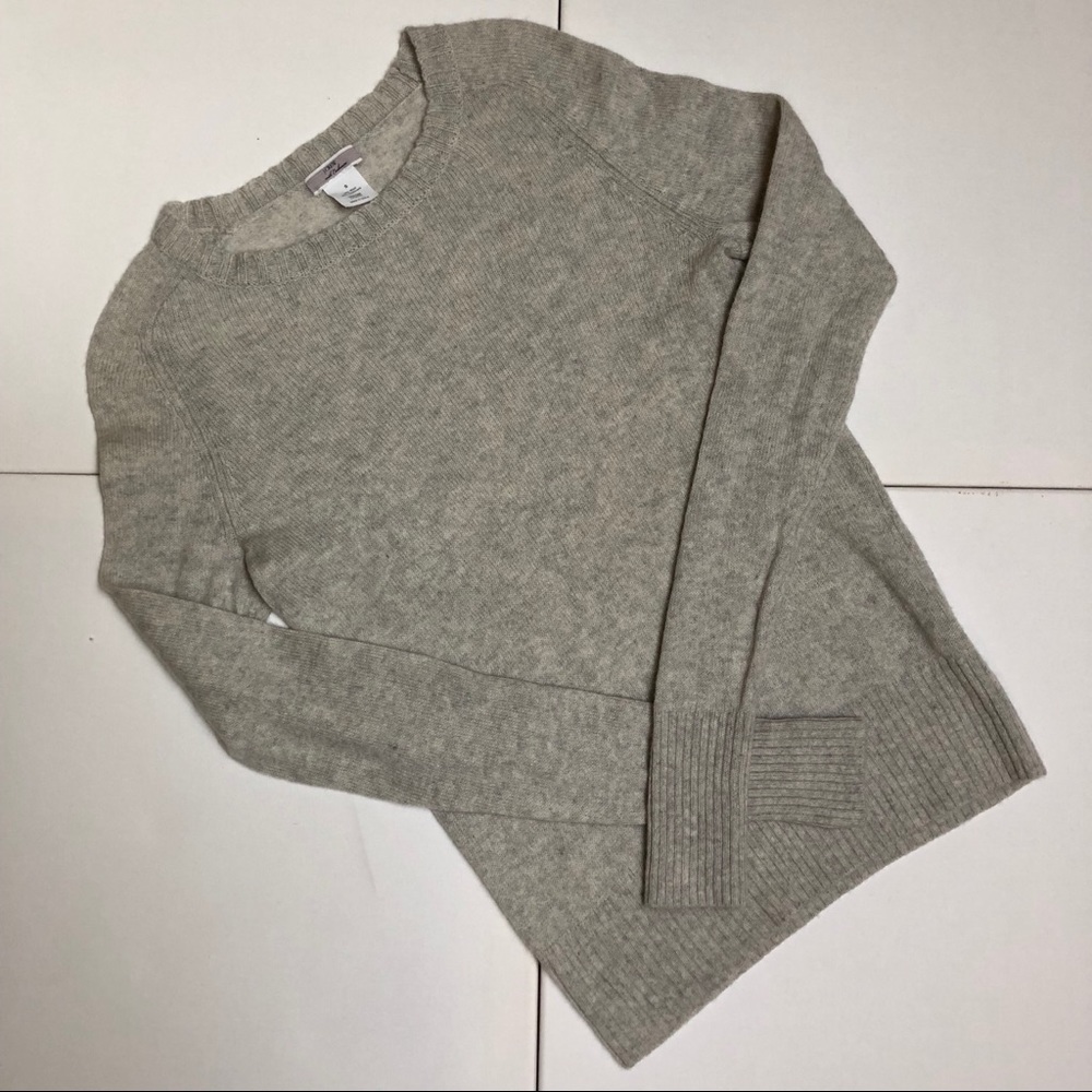 J. Crew Wool / Cashmere Crewneck Sweater